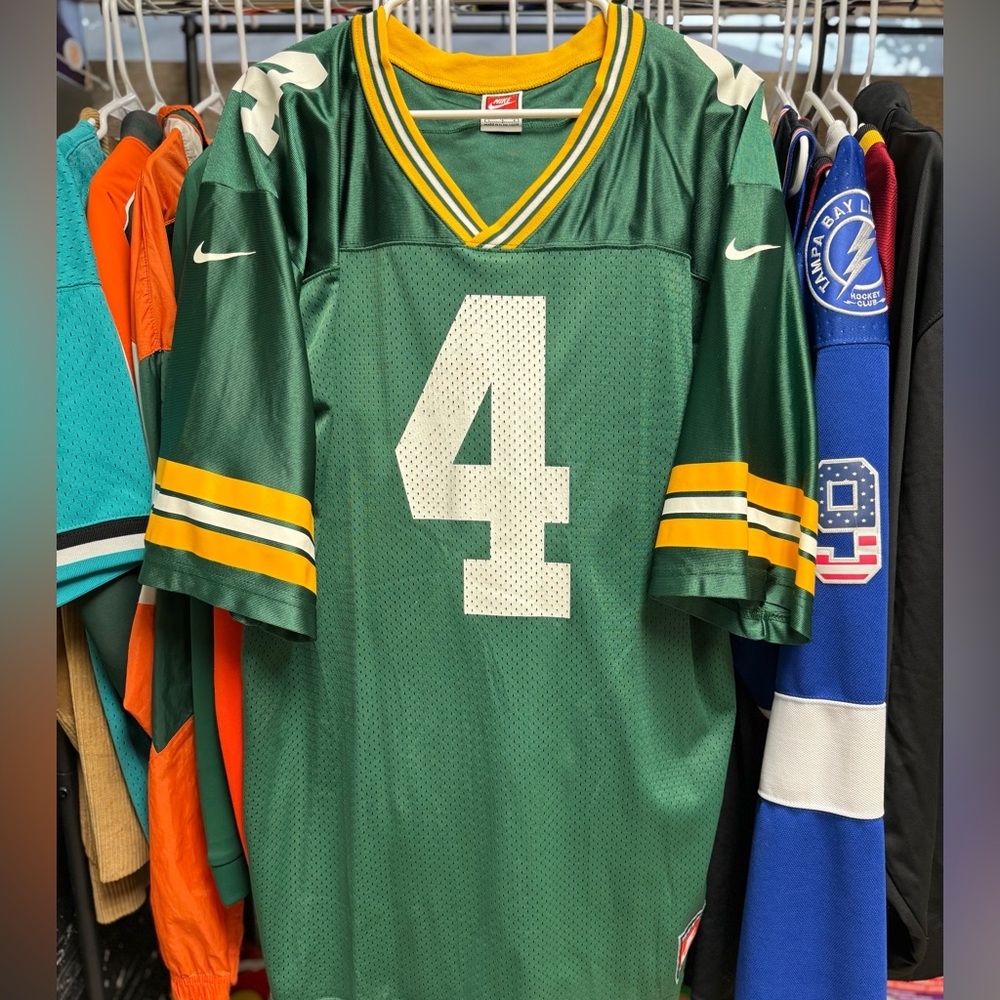 Vintage Nike NFL Green Bay Packers Brett Favre Jersey